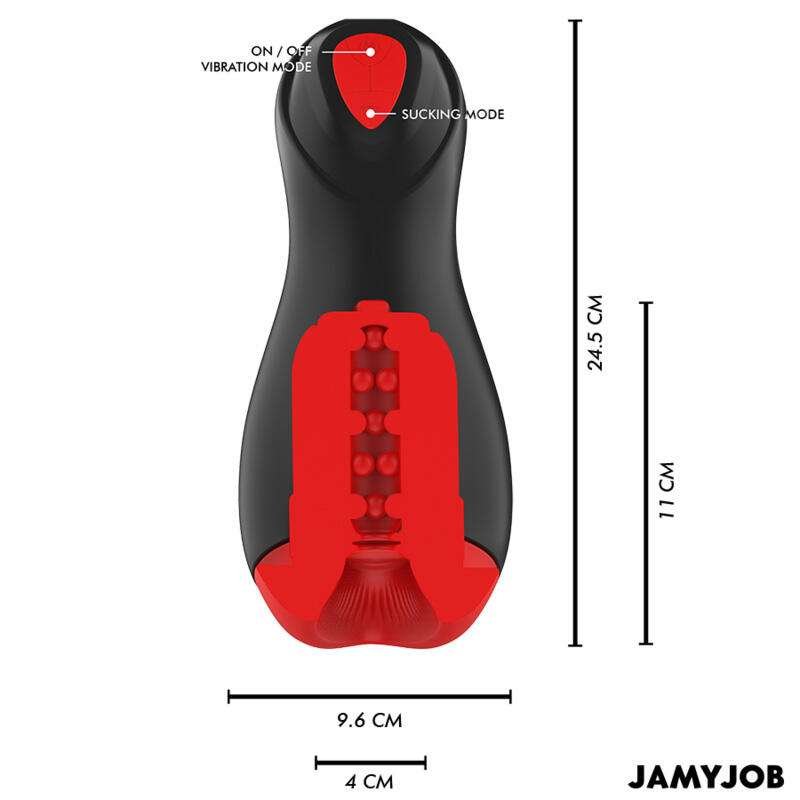 JamyJob - Core-X Automatic Vagina Masturbator with 5 Suction & Vibration Modes - Image 6