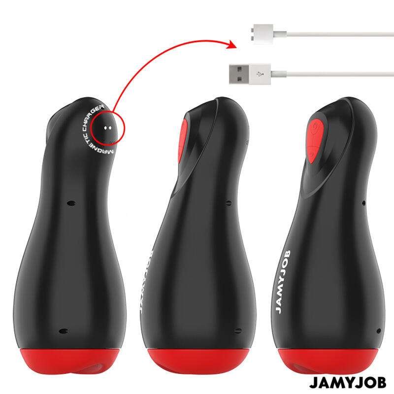 JamyJob - Core-X Automatic Vagina Masturbator with 5 Suction & Vibration Modes - Image 4