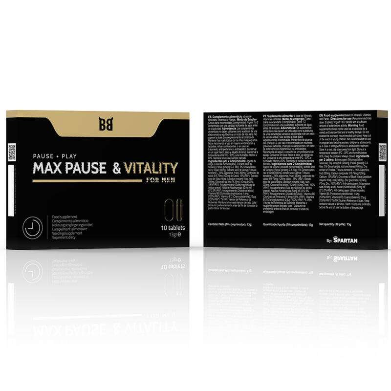 Black Bull - Max Pause & Vitality Delay For Men (10 Capsules) - Image 2
