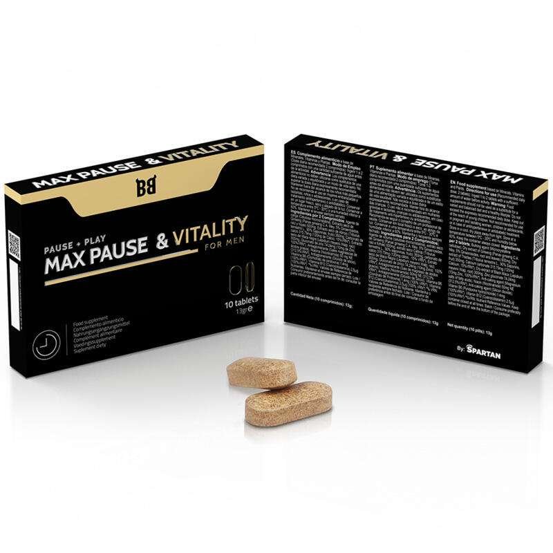 Black Bull - Max Pause & Vitality Delay For Men (10 Capsules) - Image 3