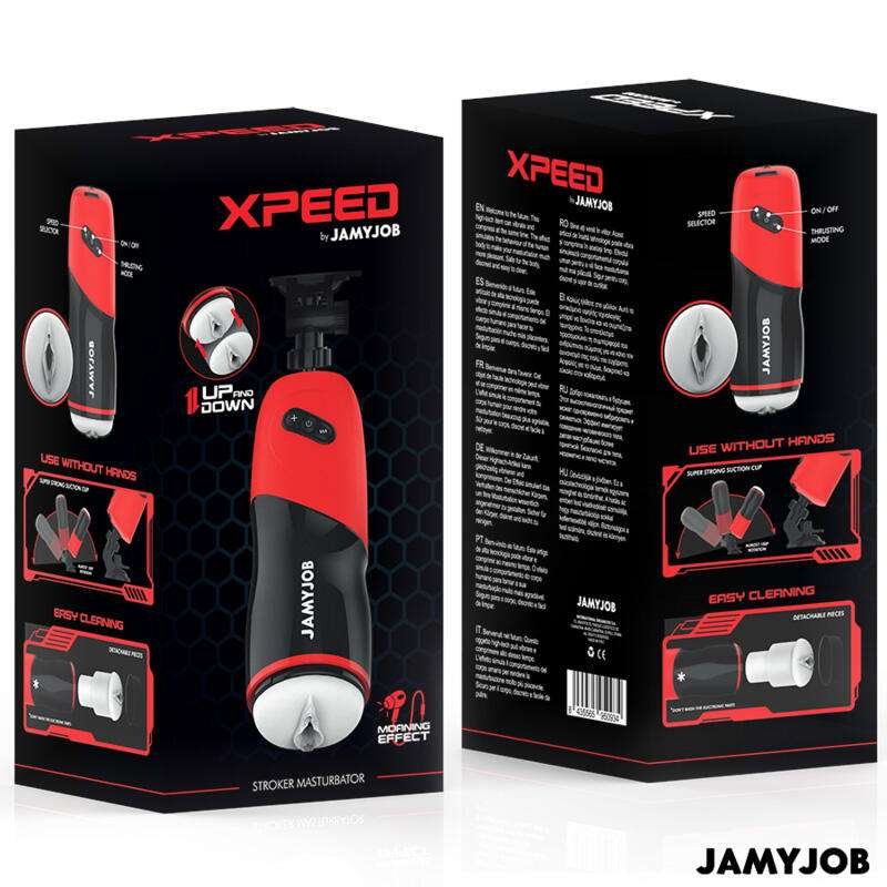 JamyJob - X-Peed Automatic Vagina Masturbator with 5 Thrusting Modes & Sound - Image 2