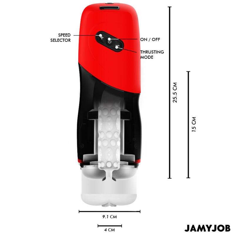 JamyJob - X-Peed Automatic Vagina Masturbator with 5 Thrusting Modes & Sound - Image 6