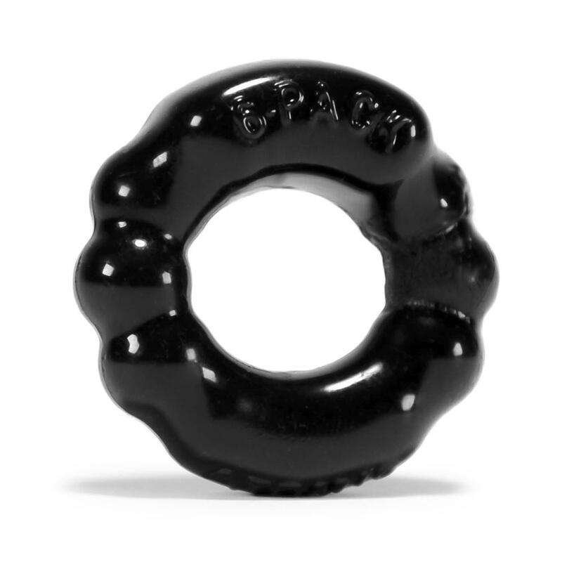 "6 Pack" Cock Ring – Black - Image 3