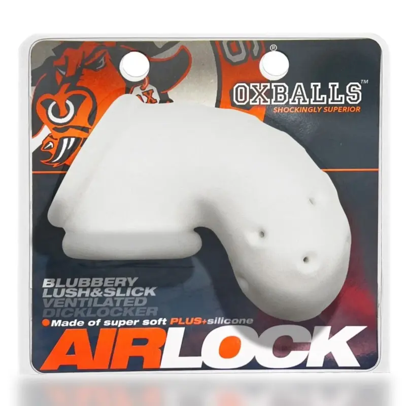 AIRLOCK Air-Lite Vented Chastity – White Ice