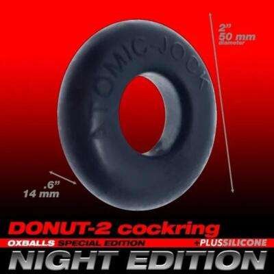 Do Nut 2 Cockring PLUS+Silicone Special Edition NIGHT