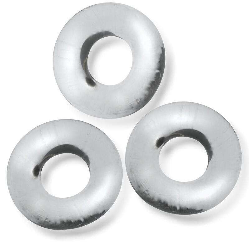 FAT Willy – (3 Pack) Jumbo Cock Rings – Clear - Image 5