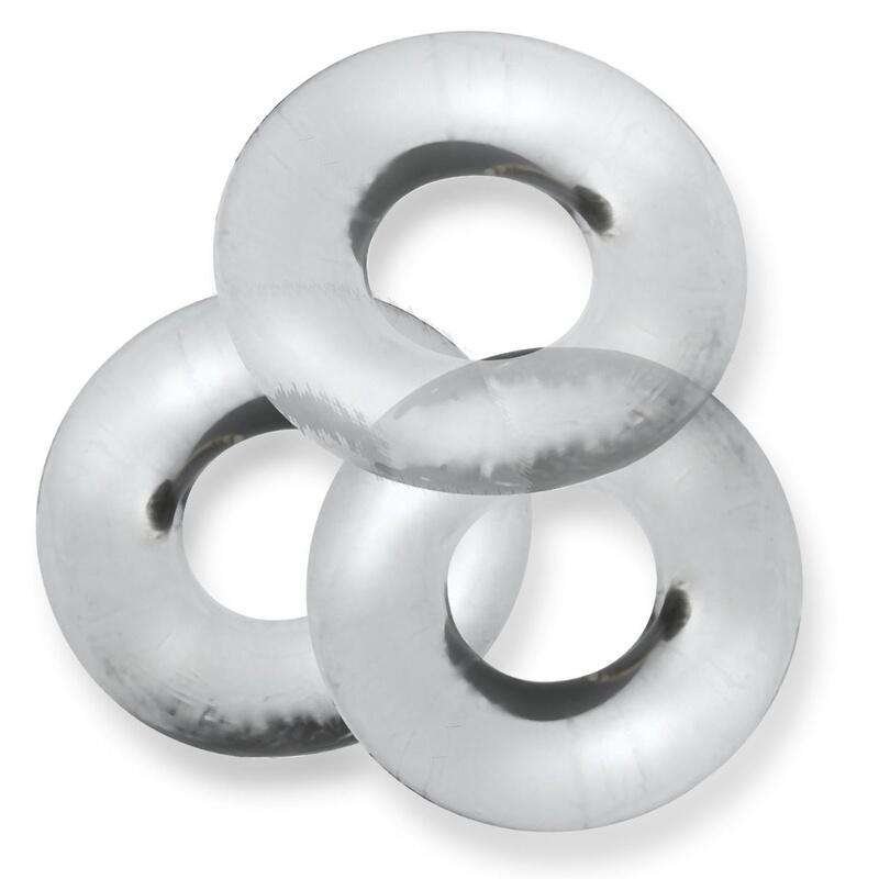 FAT Willy – (3 Pack) Jumbo Cock Rings – Clear - Image 3