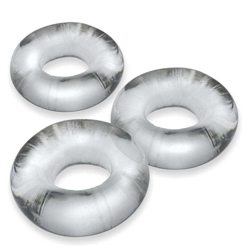FAT Willy – (3 Pack) Jumbo Cock Rings – Clear - Image 2