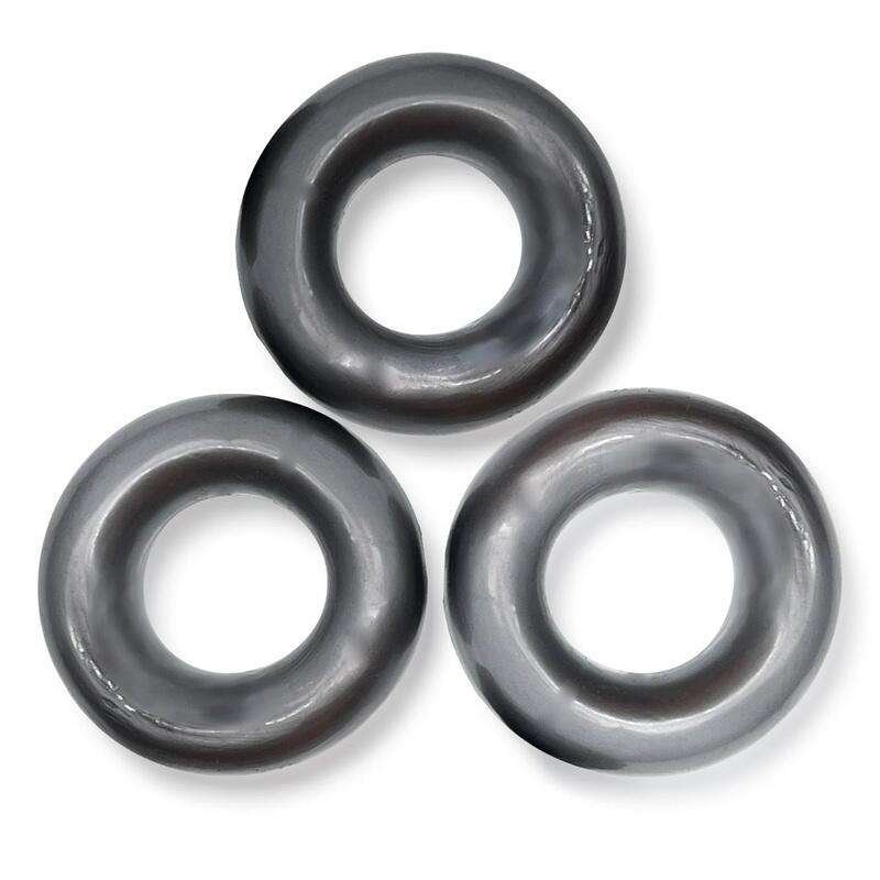 FAT Willy – (3 Pack) Jumbo Cock Rings – Steel - Image 3