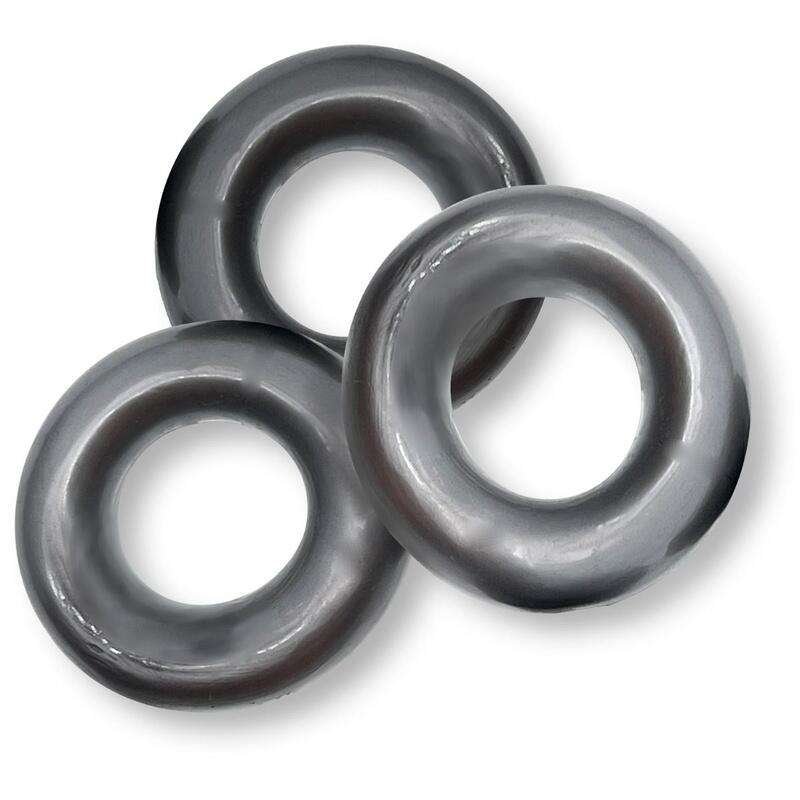 FAT Willy – (3 Pack) Jumbo Cock Rings – Steel - Image 2