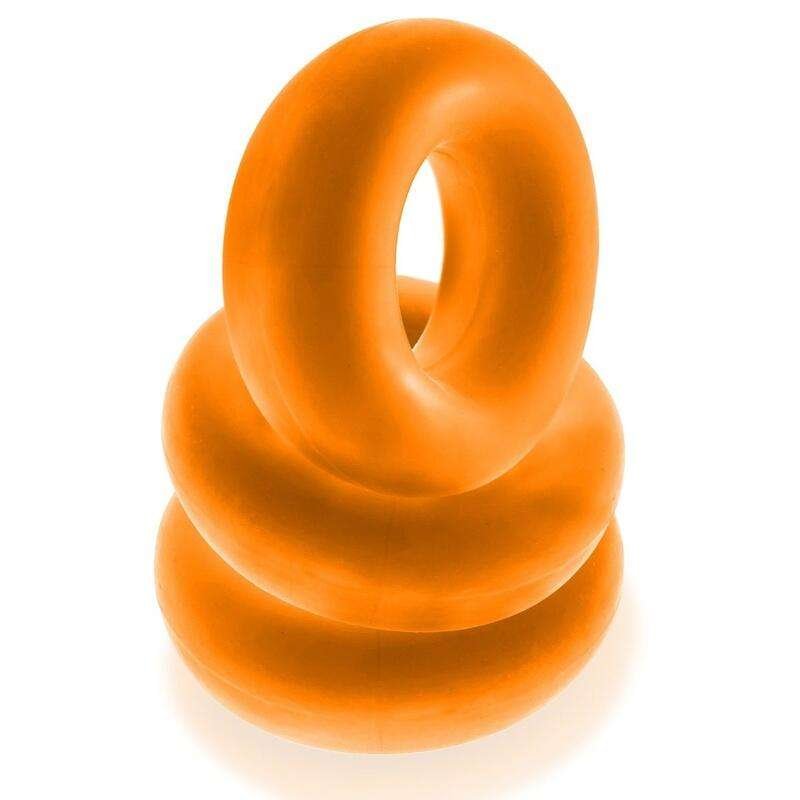FAT Willy – (3 Pack) Jumbo Cock Rings – Orange - Image 7