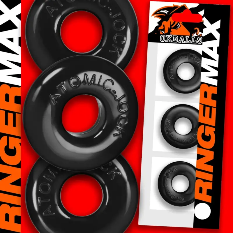 RINGER Max – (3 Pack) Black - Image 3
