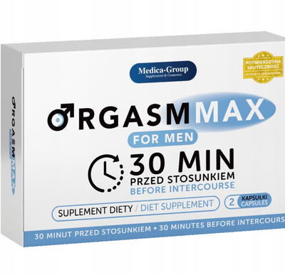 Orgasm MAX For Men (2 Capsules)