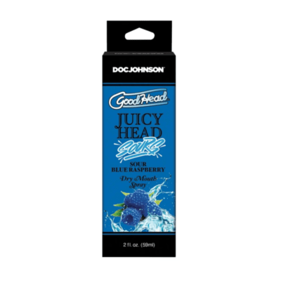 Good Head Juicy Head Cocktails Dry Mouth Spray – Sour Blue Raspberry 2oz