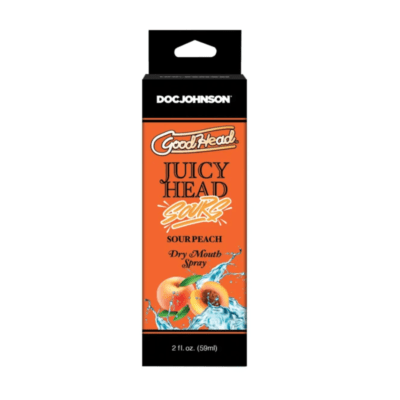 Good Head Juicy Head Cocktails Dry Mouth Spray – Sour Peach 2oz