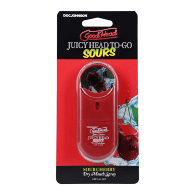 Good Head Juicy Head Dry Mouth Spray To-Go Sour Cherry 0.3oz