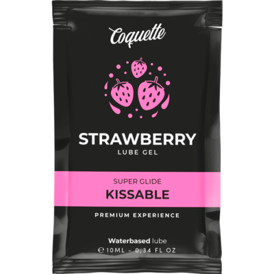 Coquette Chic Desire Strawberry Kissable Lubricant Pocket 10ml
