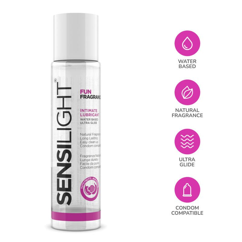 Sensilight Tutti Frutti Water Based Lubricant 60ml Intimate Gel - Image 3