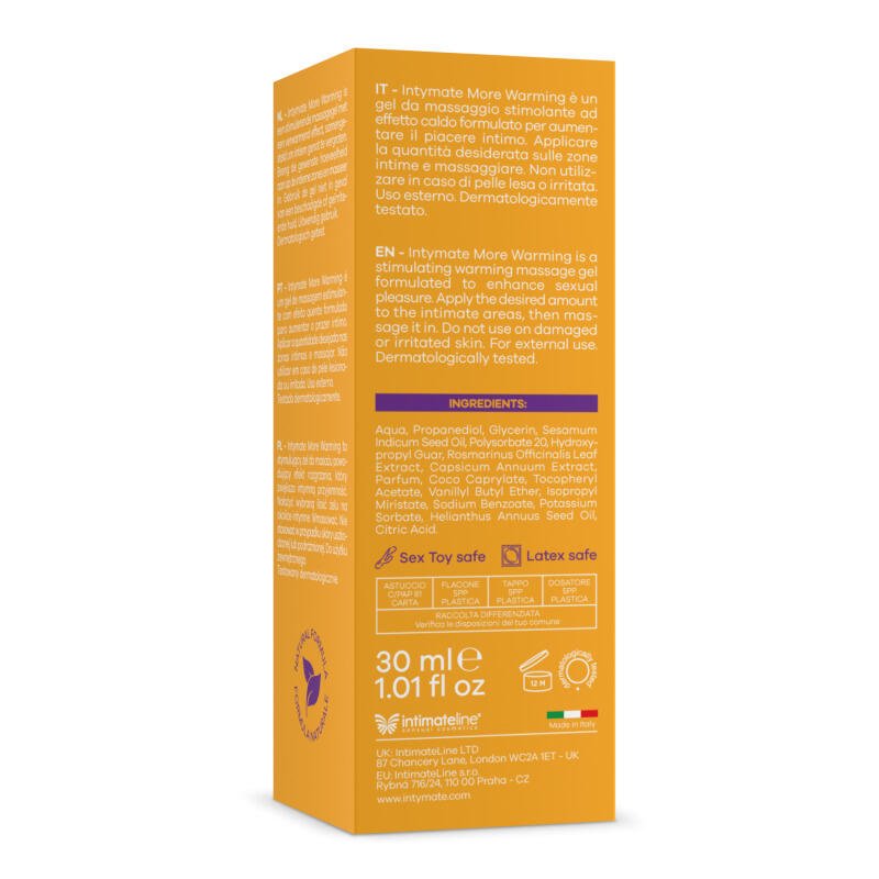 Intymate More Warming Stimulating Gel for Women 30ml - Image 2