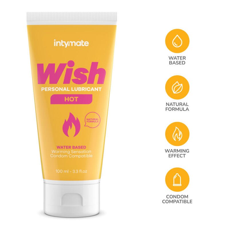 Intymate Wish Hot Stimulating Lubricant 100ml - Image 3