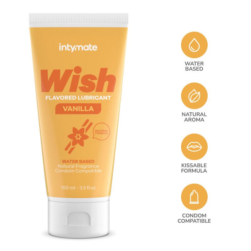 Intymate Wish Vanilla Flavoured Lubricant 100ml - Image 3
