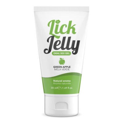 Lick Jelly Green Apple Edible Lubricant 50ml