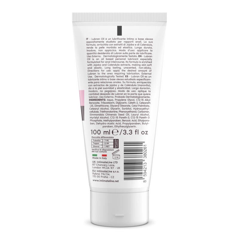 Lubran Oil-Based Intimate Lubricant 100ml - Image 2