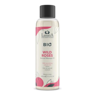Luxuria Bio Oil Wild Roses Sensual Massage Oil 100ml