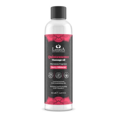 Quintessence Massage Oil Raspberry Hibiscus 150ml