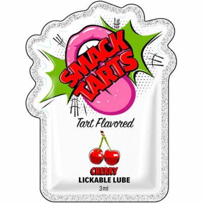 Smack Tarts® Lickable Lubricant – Sour Cherry – 3ml Sachet