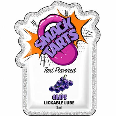Smack Tarts® Lickable Lubricant – Sour Grape – 3ml Sachet