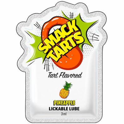 Smack Tarts® Lickable Lubricant – Sour Pineapple – 3ml Sachet