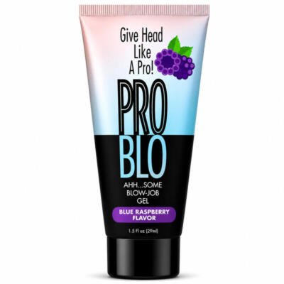 Pro Blo® Oral Pleasure Gel – Blue Raspberry – 1.5oz Tube
