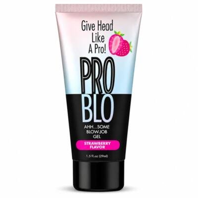 Pro Blo® Oral Pleasure Gel – Strawberry – 1.5oz Tube