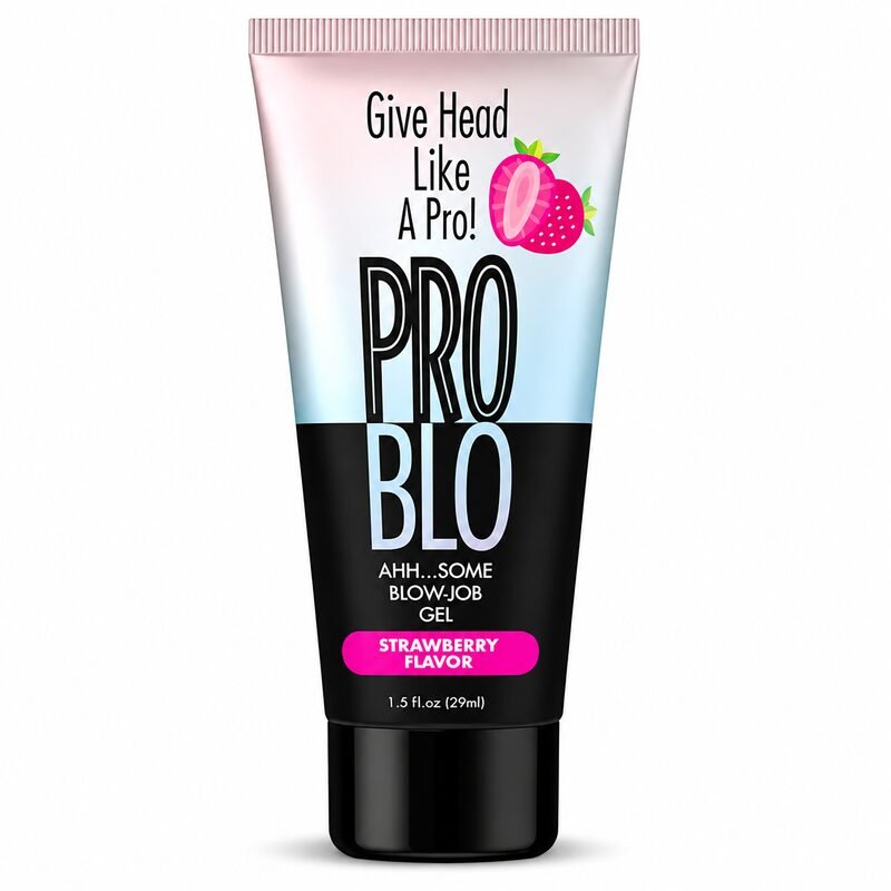 Pro Blo® Oral Pleasure Gel – Strawberry – 1.5oz Tube