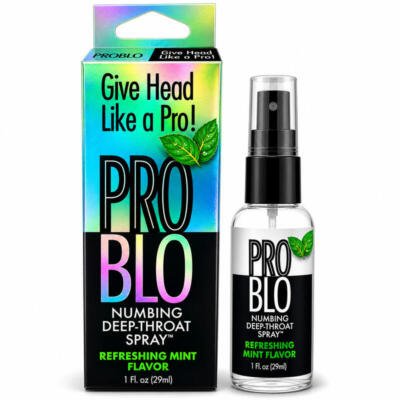 Pro Blo® Numbing Deep Throat Spray – Refreshing Mint – 1oz Bottle