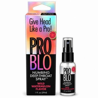 Pro Blo® Numbing Deep Throat Spray – Wild Watermelon – 1oz Bottle