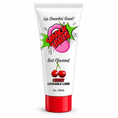 Smack Tarts® Lickable Lubricant – Sour Cherry – 2oz Bottle