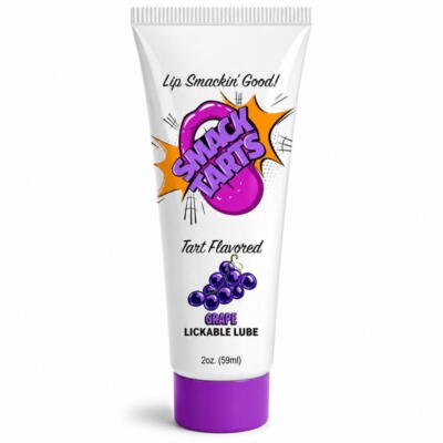 Smack Tarts® Lickable Lubricant – Sour Grape – 2oz Bottle