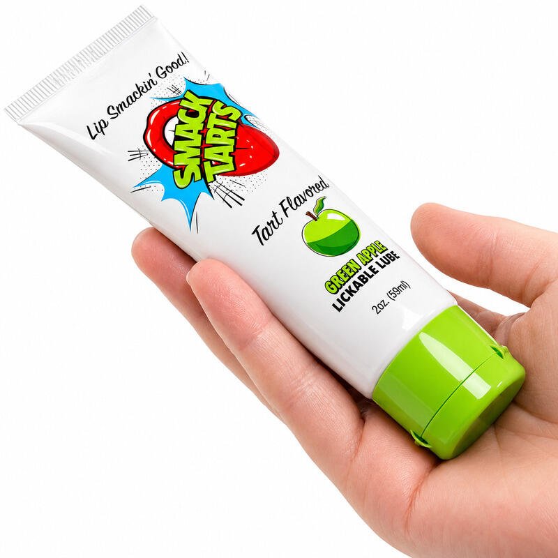 Smack Tarts® Lickable Lubricant – Sour Green Apple – 2oz Bottle - Image 7