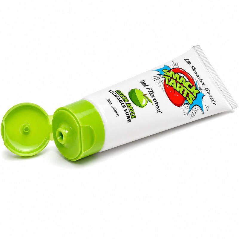 Smack Tarts® Lickable Lubricant – Sour Green Apple – 2oz Bottle - Image 6