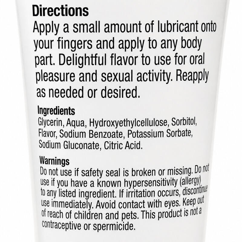 Smack Tarts® Lickable Lubricant – Sour Pineapple – 2oz Bottle - Image 3