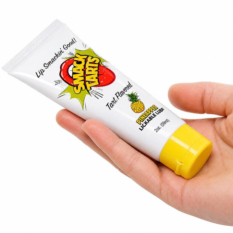 Smack Tarts® Lickable Lubricant – Sour Pineapple – 2oz Bottle - Image 7