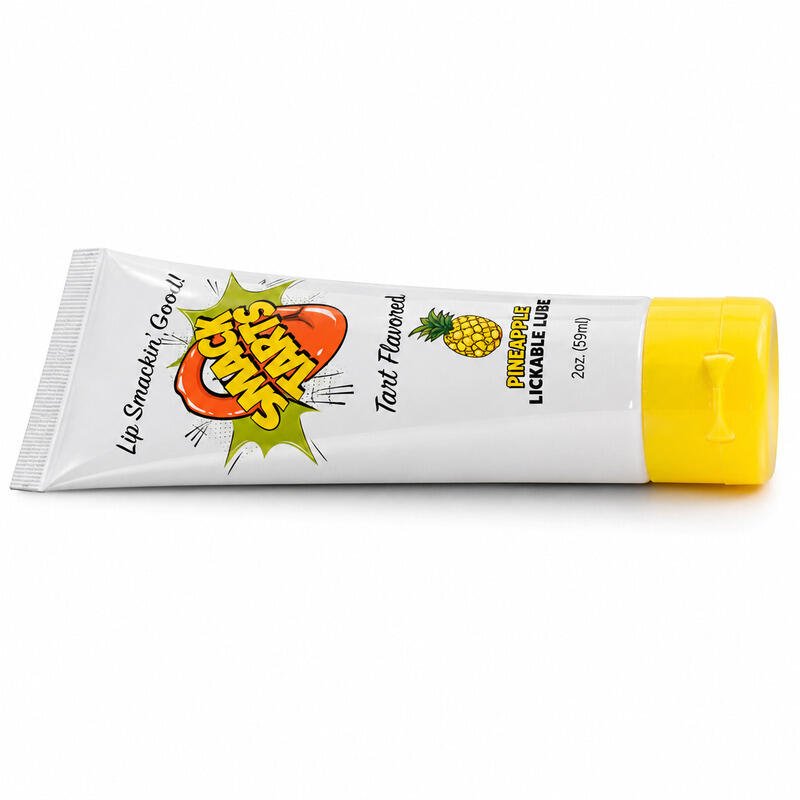 Smack Tarts® Lickable Lubricant – Sour Pineapple – 2oz Bottle - Image 6