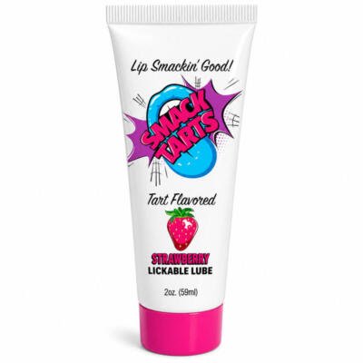 Smack Tarts® Lickable Lubricant – Sour Strawberry – 2oz Bottle