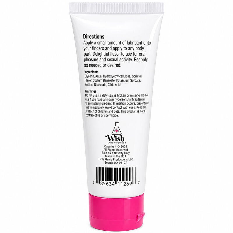 Smack Tarts® Lickable Lubricant – Sour Strawberry – 2oz Bottle - Image 2