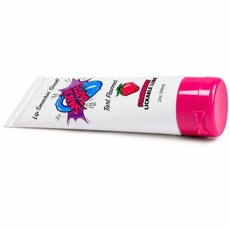 Smack Tarts® Lickable Lubricant – Sour Strawberry – 2oz Bottle - Image 5