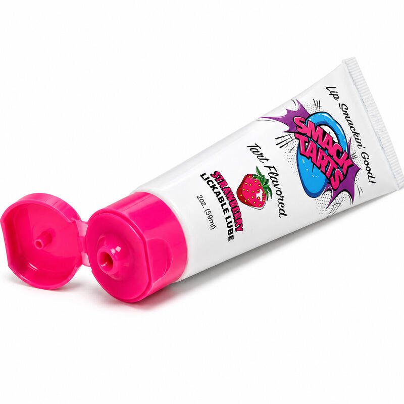 Smack Tarts® Lickable Lubricant – Sour Strawberry – 2oz Bottle - Image 6