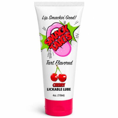 Smack Tarts® Lickable Lubricant – Sour Cherry – 4oz Bottle
