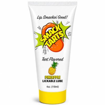 Smack Tarts® Lickable Lubricant – Sour Pineapple – 4oz Bottle